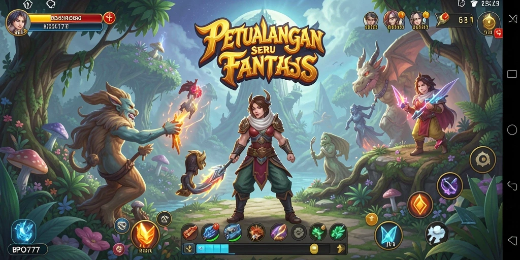 Gameplay seru dan petualangan menantang di BPO777.