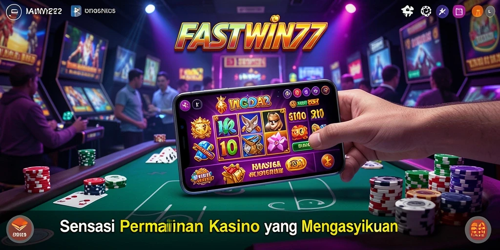 Tampilan gameplay seru dan menegangkan di FASTWIN77 Kasino.