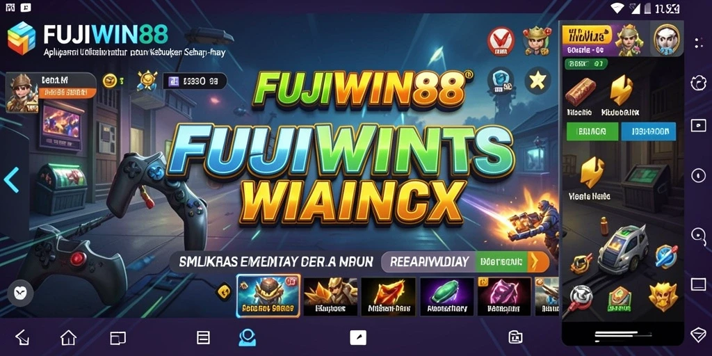 Tampilan antarmuka aplikasi FUJIWIN88 yang memudahkan pengguna.