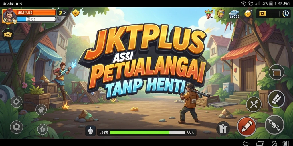Gameplay seru dan menantang dalam JKTPLUS.