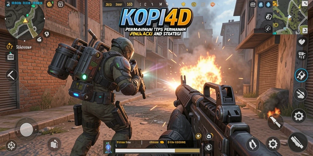 Menampilkan aksi gameplay seru di KOPI4D.